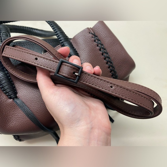 NWT Callista Bicolor Topstitch Mini Tote
Bag - Picture 9 of 14